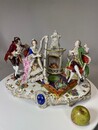 A Belle Epoque porcelain group