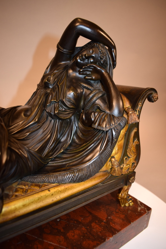 Empire bronze representing Ariadne