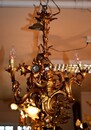 Gilt bronze Louis XV chandelier