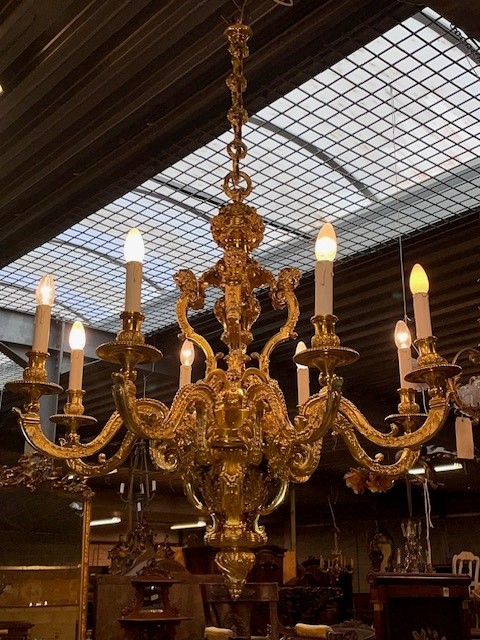 Grand lustre Mazarin 