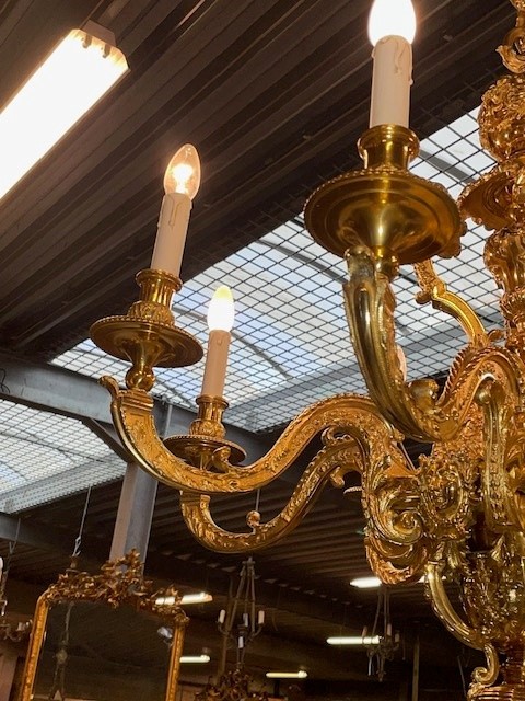 Grand lustre Mazarin 