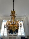 Palational bronze chandelier