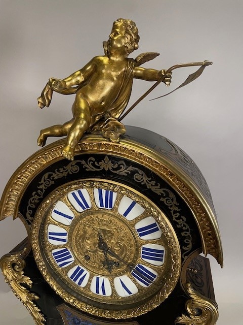 Rare Boulle clock 