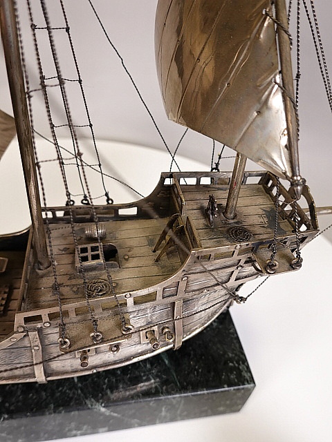 Silver galleon 