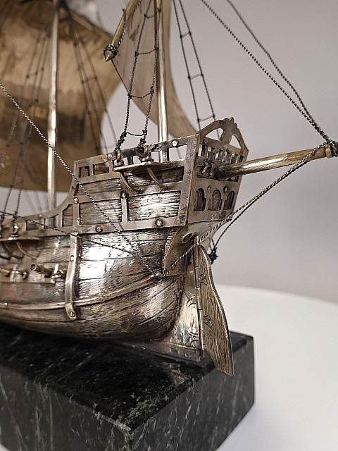 Silver galleon 