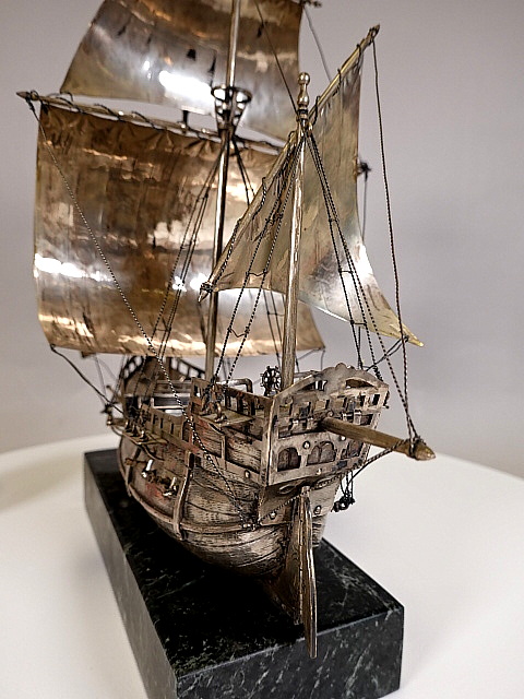 Silver galleon 